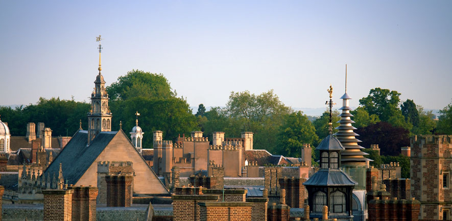 Cambridge colleges skyline